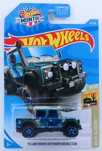 land rover double cab hot wheels