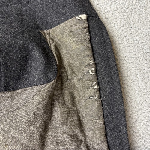 J Crew Dock Pea Coat Mens Medium Gray Wool 3M Thinsulate Pockets Insulated READ - Picture 16 of 23