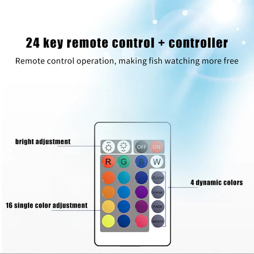 Lot 8 Submersible 36 LED RGB Pond Spot Lights for Underwater Pool Fountain IP68 - Picture 8 of 11