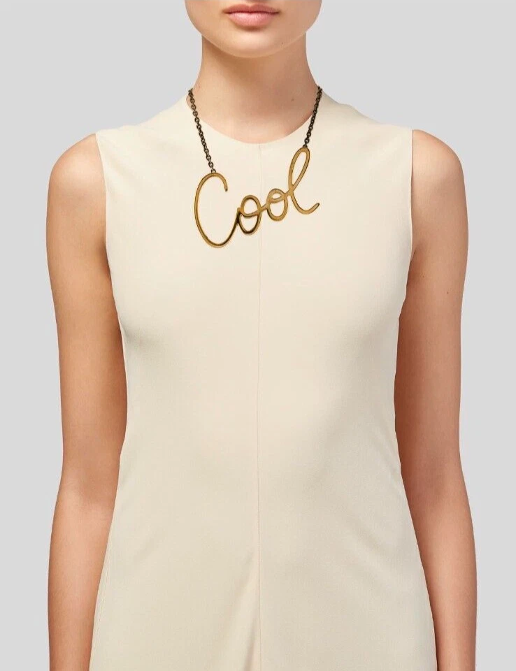 Collar Colgante Lanvin "Cool" Oro Stephanie Foto 3 de 4