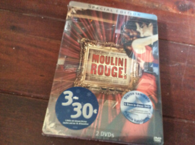 Moulin Rouge  [2 DVD] NEU OVP Metal-Pack Nicole Kidman Baz Luhrmann