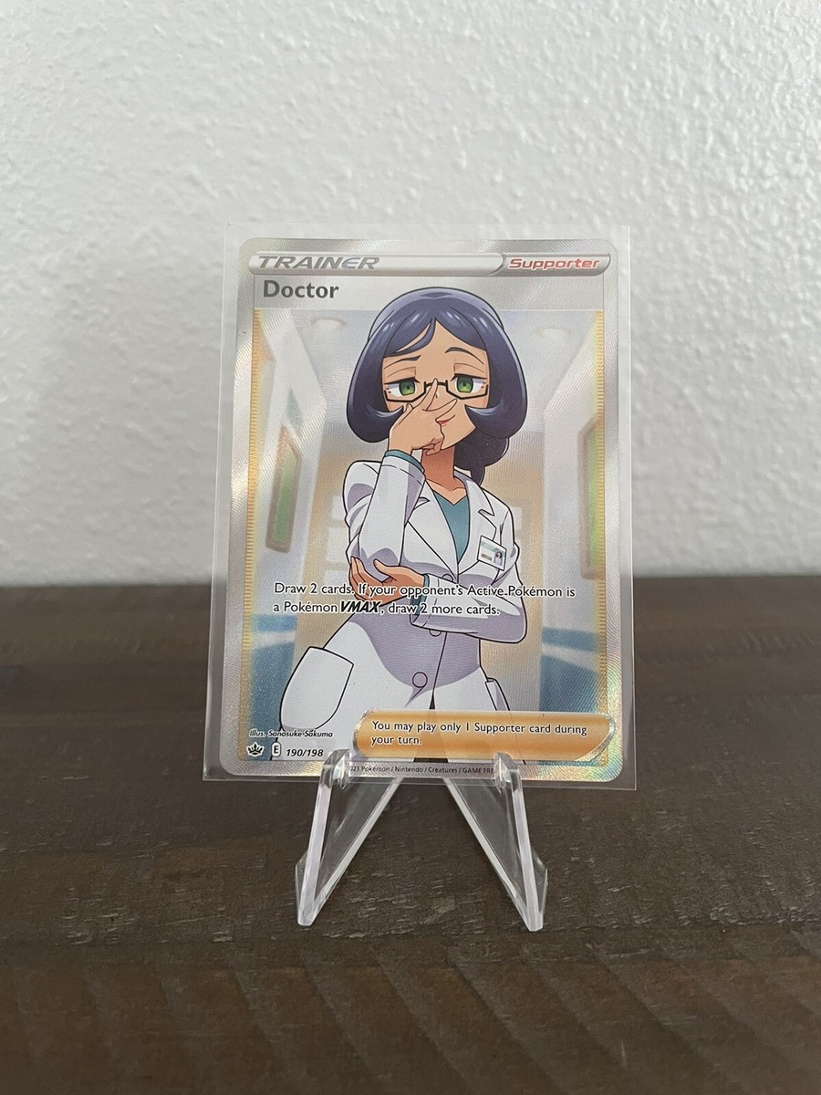 full art doctor pokemon card Amazon.com: Doctor - 190/198 - Full Art Ultra Rare - Sword & Shield main image 0