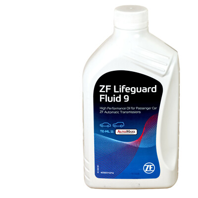 ZF Lifeguard 9 Transmission Fluid 1 Liter Jug for ZF9HP 948TE 9HP48 2014+
