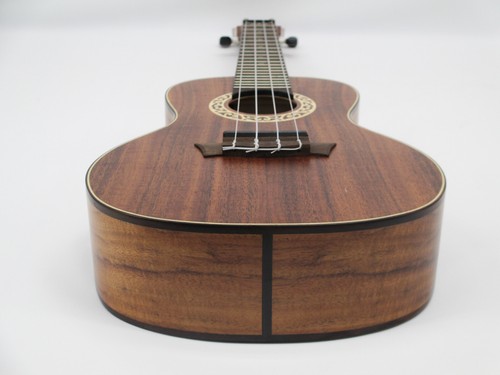 Dean UKE D KOA Satin Natural Concert Ukulele w/ Kala Deluxe Hawaii Logo Bag - Picture 3 of 9