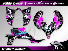 Custom Decals Kit Yamaha YFZ 450 ATV 2004-2012 Carb Model Stickers