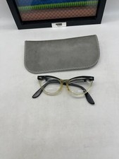 Vintage Bausch Lomb Cateye Eyeglasses Frames 46 20 5 1/2"