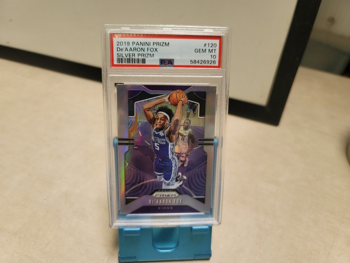 NBA Prizm De’Aaron Fox RC silver PSA10 2019-20 Panini Prizm - Silver Prizm #120 De'Aaron Fox PSA 10