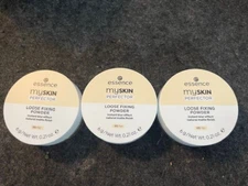 Lot of 3 Essence My Skin Perfector Loose Fixing Powder in 05 Fair. New, Sealed