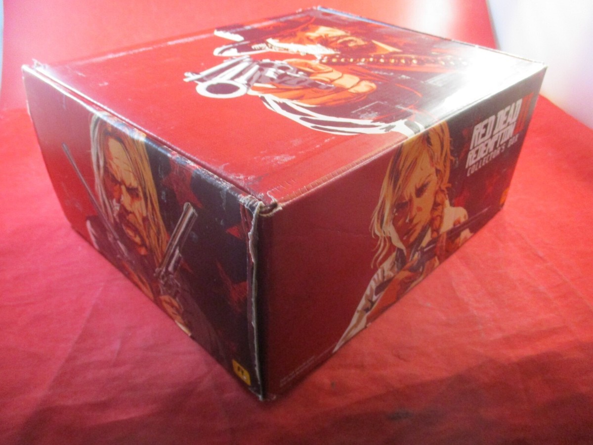Red Dead Redemption 2 Rockstar EMPTY Collector's Edition Box w/ St