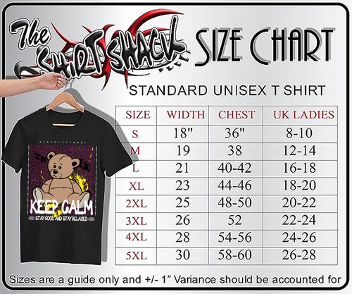 "bearstreet1-52" Huggable Bear Print, Funny T-shirt for Bear Lovers. 100% Cotton - Picture 10 of 35