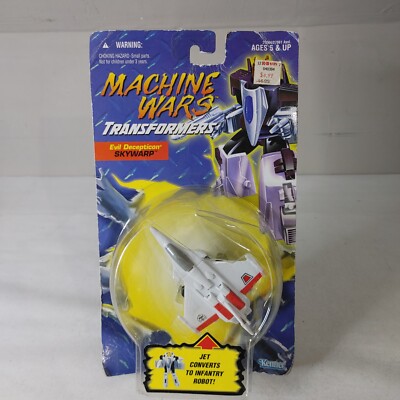 Transformers EVIL DECEPTICON SKYWARP Machine Wars Hasbro Figure MIP
