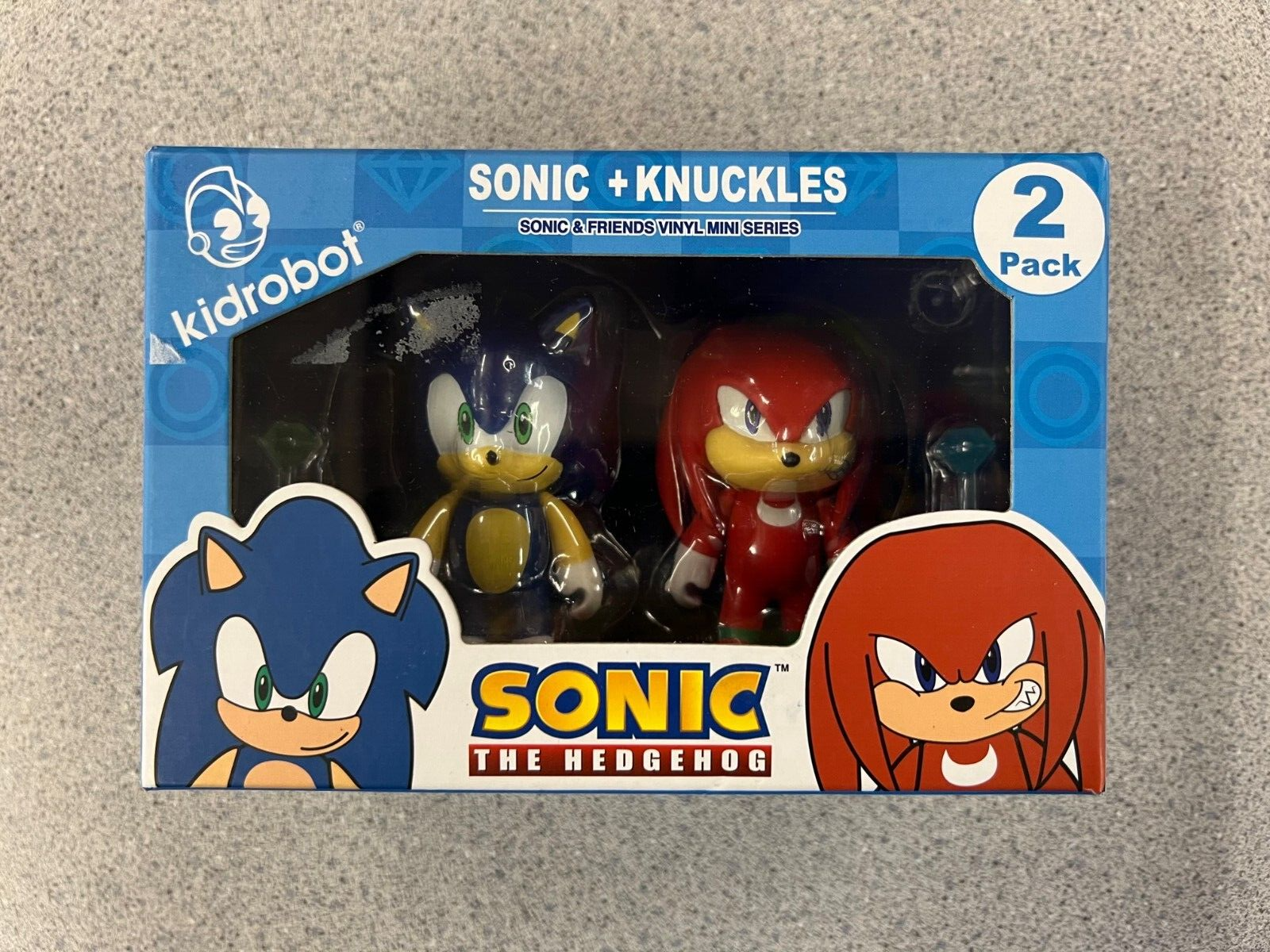 Sonic the Hedgehog 3 Vinyl Figure Sonic and Knuckles 2-Pack - Kidrobot