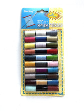 30 Sewing Thread in Various Colors with Needle Value Pack 