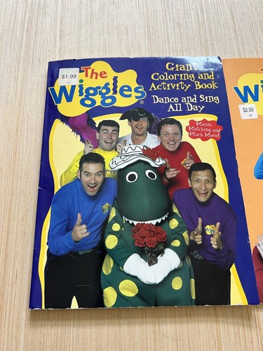 The Wiggles Giant Coloring And Activity Book Dance And Sing All Day 2004 - Picture 2 of 15