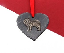 Chow Chow Slate Heart Christmas Decoration Chow Chow Dog Ornament Dog Lover Gift