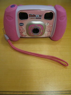 Vtech 1227 Kidizoom Kids Digital Camera MP 4X Zoom Pink Works 