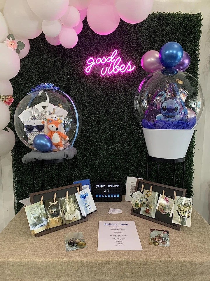 Balloon Stuffing Machine Balloon Filling Stuffer Kit Balloon Air Pump Expander - Image 3 of 4