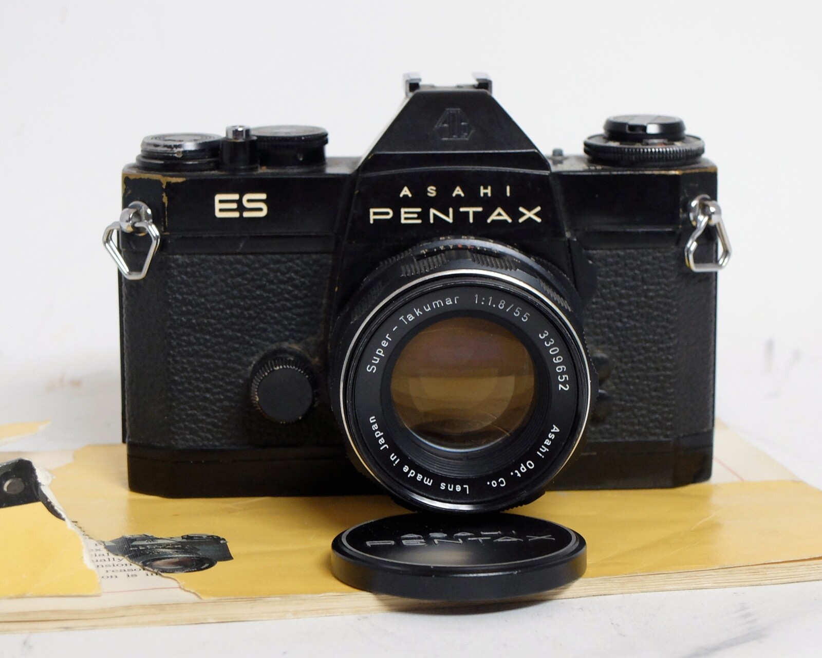 Appareil Photo Argentique Asahi Pentax SL Avec Objectif Takumar 35mm F/1.8 - Vintage Collector