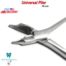 Orthodontic Crampon Universal Plier Dental Dolphin Pliers Wire Bending Cutter