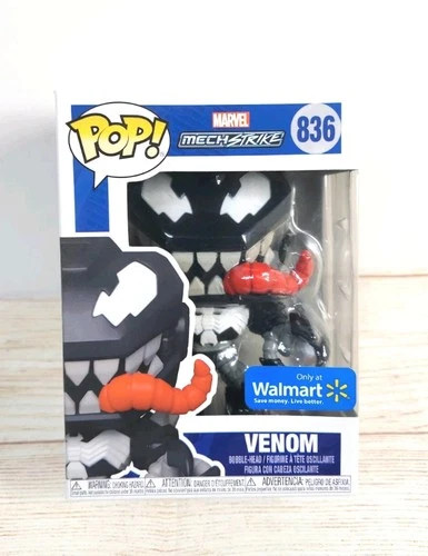 Funko Pop! Vinilo: Marvel Mechstrike VENOM #836 exclusivo de Walmart Mech Strike