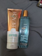 Bath Body Works at the Beach Body Cream Fine Fragrance Mist, Moisturizing Body