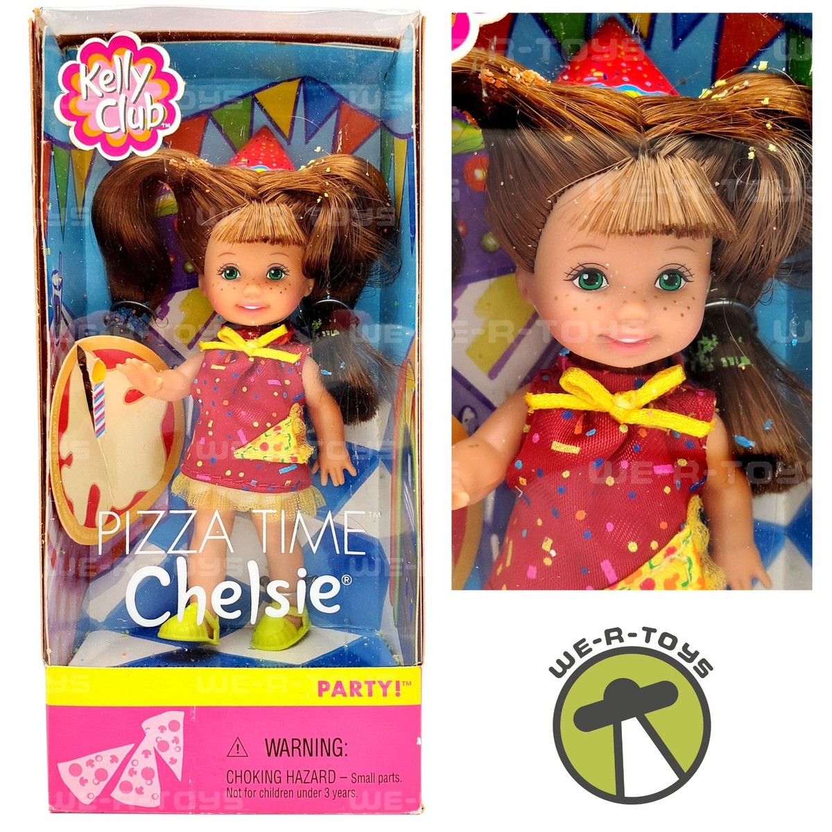 Barbie Kelly Club Pizza Time Chelsie Doll Party! 2001 Mattel 52751