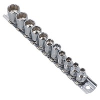 1/4 Zoll Antrieb Flache Metrische SteckschlüSseleinsäTze 5 Mm - 14 Mm 11 StüC...