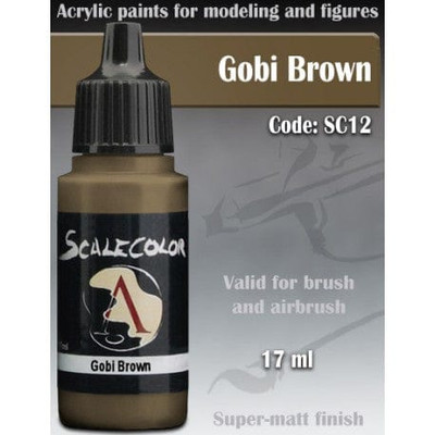 Scale 75 Scalecolor 17ml - Gobi Brown - Scenery Diorama Wargaming Warhammer