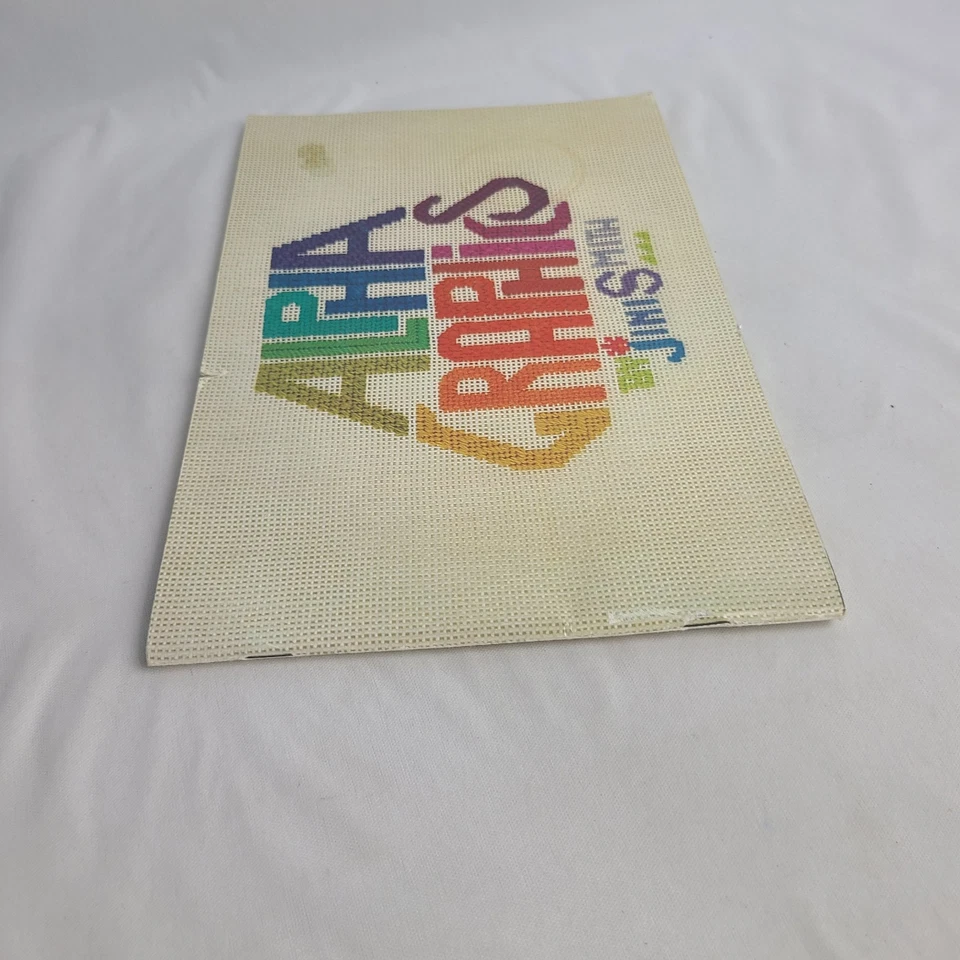 AlphaGraphics Vintage Pattern Book Jini Smith Alphabets Cross Stitch Needlepoint - Image 4 of 4