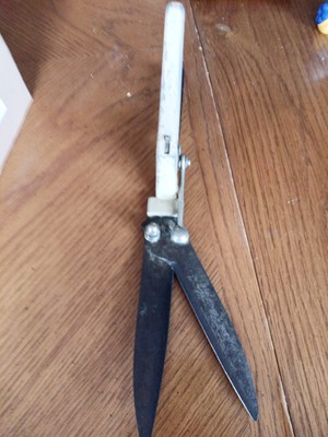 Vintage 60's Craftsman Tool Grass Clippers Stainless Steel Blades Ex Cond