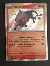 Carte Pokemon -Destinées de Paldea PAF  -Tauros de Paldea 111/091  SHINY - NEUF