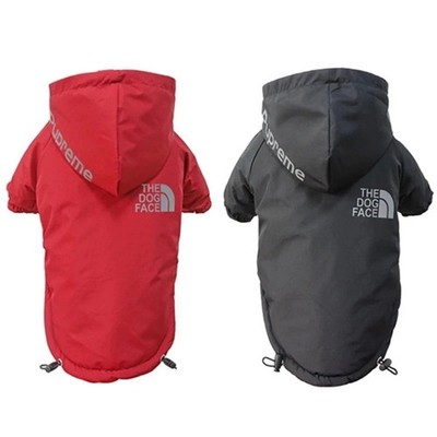 Dog Winter Coat 4 Legs Covered Windproof Waterproof Reflective Warm Dog Clothing