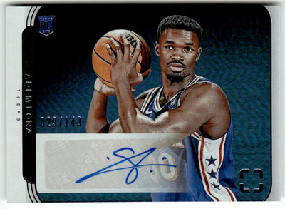 2024-25 Panini Photogenic NBA No. RA-BON Adem Bona Rookie Auto Holo 29/149