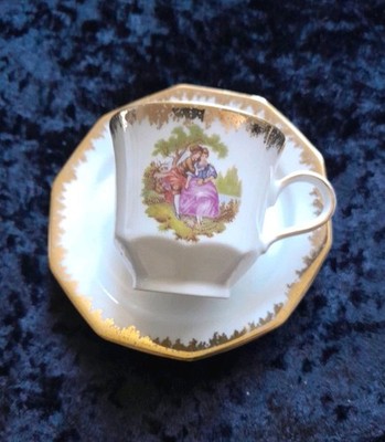 Espressotasse mit Untertasse & Winterling Marktleuthen Fragonard