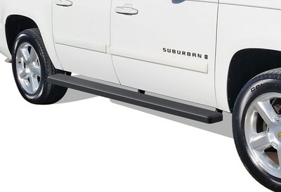 iBoard Black Steel 6in Side Step Fit 00-20 Chevy Avalanche Suburban GMC Yukon XL