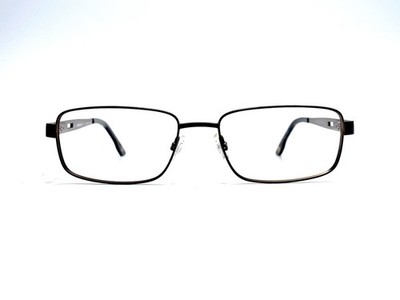 New MarchOn NYC Brown Bronze Metal Rectangular Glasses Fulton 210 54 17 140