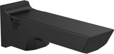 DELTA FAUCET RP90158BL Pivotal Diverter Tub Spout, Matte Black