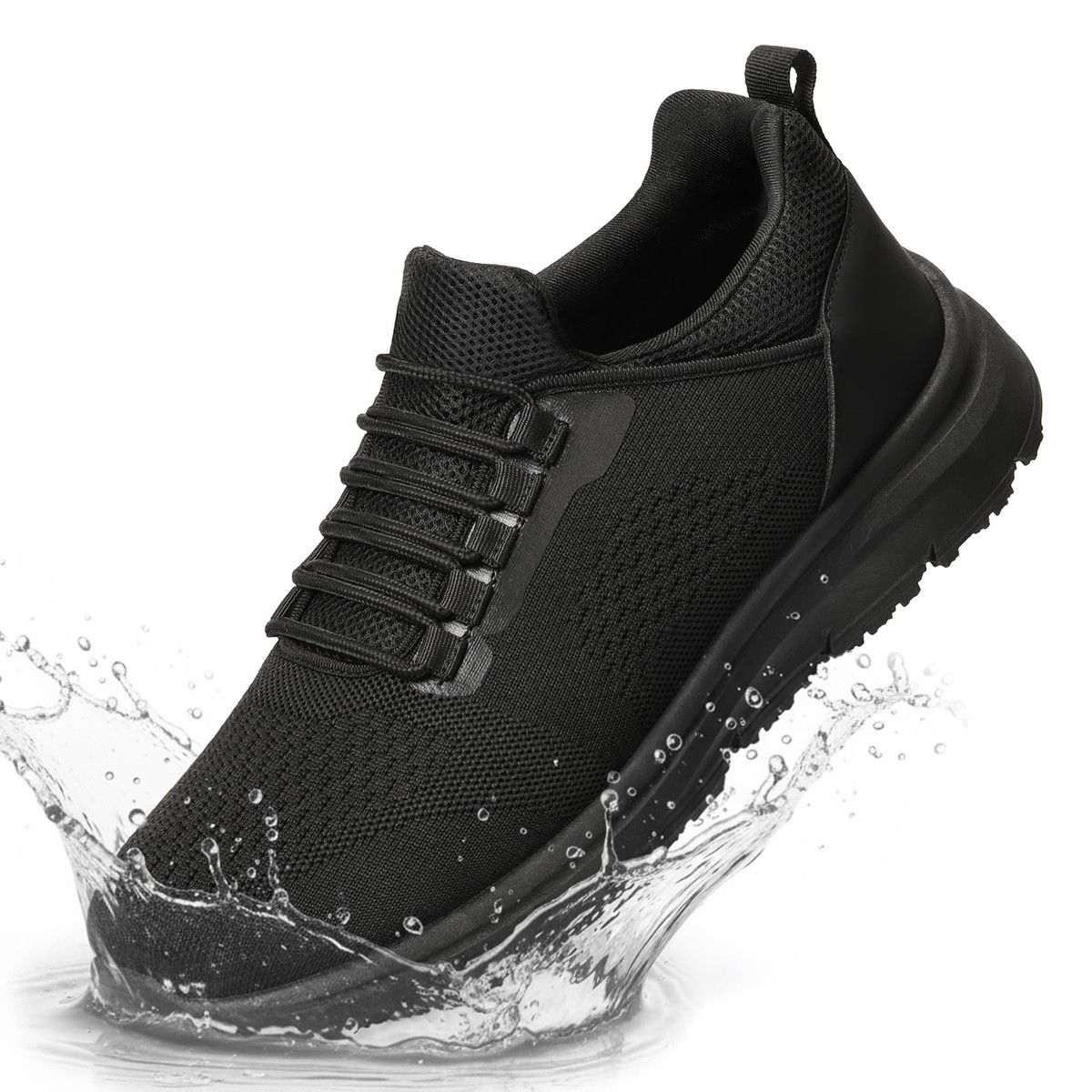ZCVQX Work Shoes for Men Water-Repellent Kitchen Chef Tennis Shoes