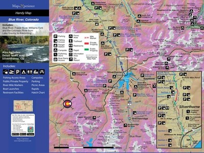 Blue River Colorado Fly Fishing Map | Public Access Guide
