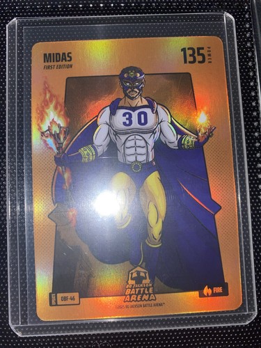 2025 Bo Jackson Battle Arena Update Midas Orange Fire OBF-46 Steph Curry