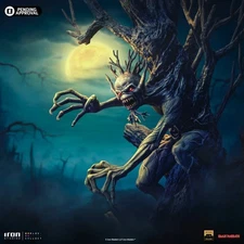 Iron Studios Iron Maiden Fear of the Dark Eddie Deluxe 1/10 Statue IN STOCK!!