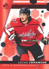 2022-23 SP Authentic #191 Lucas Johansen Limited Red