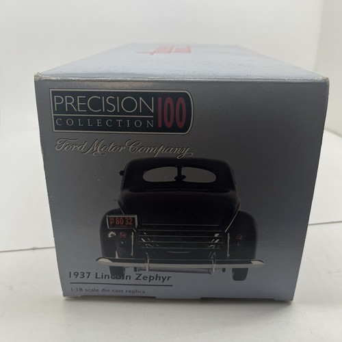Colección Precision 100 Ford 1937 Lincoln Zephyr 1/18 Diecast Model Car LEER - Imagen 23 de 24
