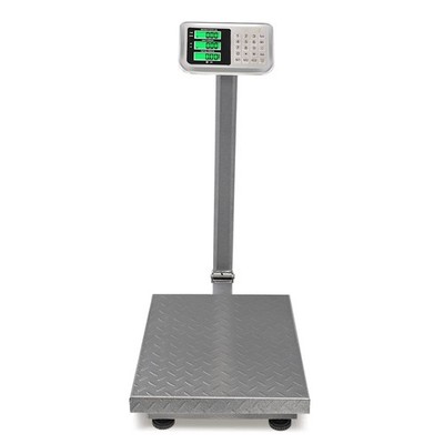 Heavy Duty 661lbs Electronic Industrial Commercial Platform Scale LCD Display