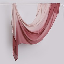 Muslim Women Turban Gradient Color Shawl Hijab Islamic Headwrap Scarves Amira