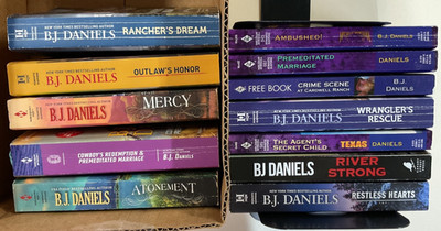 B J Daniels PB lot of 12 Ambushed Atonement Mercy Outlaw's Honor Restless Hearts