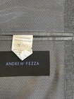 Andrew Fezza Men's SportCoat Blazer Two Button Gray Polyester Size 38R $225 NEW — photo 6