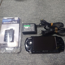 PSP 3000 Black cover Very Good condition From Japan