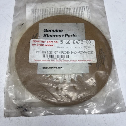 STEARNS  5-66-8478-00 / 566847800  NEW OLD STOCK