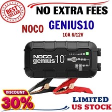 Noco Genius10 10a 6v12v Smart Battery Charger Trickle Charger And Maintainer